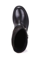 Beaded Women's Suede Boots | Derimod Beaded Women's Suede Boots | Derimod