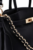 Women's Black Long Strap Mini Handbag | Derimod Women's Black Long Strap Mini Handbag | Derimod