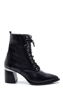 Women's Heeled Leather Boots | Derimod Women's Heeled Leather Boots | Derimod
