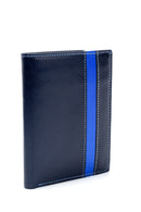 Men's Navy Blue Leather Wallet | Derimod Men's Navy Blue Leather Wallet | Derimod
