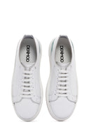 Erkek Beyaz Deri Sneaker | Derimod Erkek Beyaz Deri Sneaker | Derimod