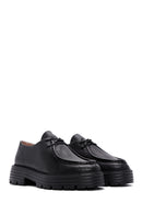 Women's Black Lace-Up Leather Masculine Shoes | Derimod Women's Black Lace-Up Leather Masculine Shoes | Derimod