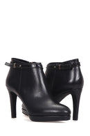 Women's Vidala Leather Bootie | Derimod Women's Vidala Leather Bootie | Derimod