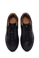 Men's Black Leather Sneaker | Derimod Men's Black Leather Sneaker | Derimod