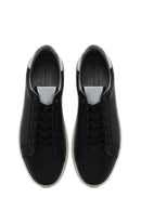 Men's Black Lace-up Leather Sneaker | Derimod Men's Black Lace-up Leather Sneaker | Derimod