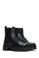 Women's Leather Zippered Boots | Derimod Women's Leather Zippered Boots | Derimod
