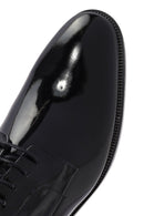 Men's Black Laced Patent Leather Classic Shoes | Derimod Men's Black Laced Patent Leather Classic Shoes | Derimod