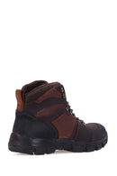 Lace-Up Men's Leather Boots | Derimod Lace-Up Men's Leather Boots | Derimod