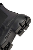 Men's Black Leather Chelsea Boot | Derimod Men's Black Leather Chelsea Boot | Derimod