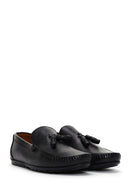 Men's Black Leather Casual Loafer | Derimod Men's Black Leather Casual Loafer | Derimod