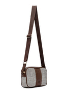 Women's Brown Long Strap Crossbody Bag | Derimod Women's Brown Long Strap Crossbody Bag | Derimod