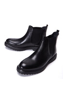 Erkek Siyah Deri Chelsea Bot | Derimod Erkek Siyah Deri Chelsea Bot | Derimod