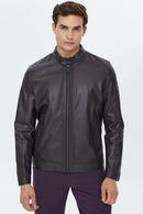 Atlanta Men's Brown Coat | Derimod Atlanta Men's Brown Coat | Derimod