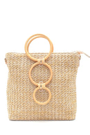 Women's Straw Handbag | Derimod Women's Straw Handbag | Derimod