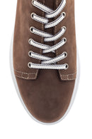 Men's Leather Suede Sneaker | Derimod Men's Leather Suede Sneaker | Derimod