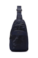 Men's Navy Blue Crossbody Bag | Derimod Men's Navy Blue Crossbody Bag | Derimod