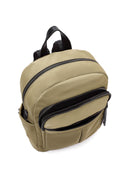 Women's Khaki Casual Backpack | Derimod Women's Khaki Casual Backpack | Derimod