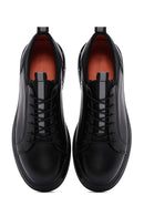 Erkek Siyah Deri Sneaker | Derimod Erkek Siyah Deri Sneaker | Derimod