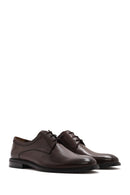 Men's Brown Laced Leather Classic Shoes | Derimod Men's Brown Laced Leather Classic Shoes | Derimod
