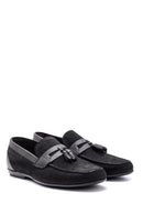 Men's Tassel Detailed Nubuck Loafer | Derimod Men's Tassel Detailed Nubuck Loafer | Derimod