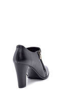 Kadın Topuklu Fermuar Detaylı Bootie | Derimod Kadın Topuklu Fermuar Detaylı Bootie | Derimod