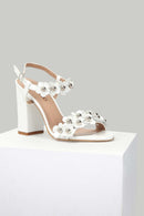 Flower Detailed Women's Sandals | Derimod Flower Detailed Women's Sandals | Derimod