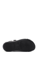 Women's Black Strappy Comfort Sandals | Derimod Women's Black Strappy Comfort Sandals | Derimod