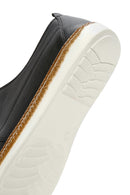 Men's Black Leather Casual Shoes | Derimod Men's Black Leather Casual Shoes | Derimod