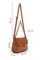Women's Tan Long Strap Crossbody Bag | Derimod Women's Tan Long Strap Crossbody Bag | Derimod