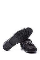 Men's Tassel Detailed Nubuck Loafer | Derimod Men's Tassel Detailed Nubuck Loafer | Derimod