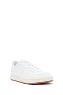 ACBC x Derimod Men's White Lace-Up Sneakers | Derimod ACBC x Derimod Men's White Lace-Up Sneakers | Derimod