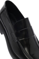 Erkek Siyah Deri Casual Loafer | Derimod Erkek Siyah Deri Casual Loafer | Derimod