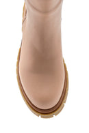 Women's Leather Thick Soled Boots | Derimod Women's Leather Thick Soled Boots | Derimod