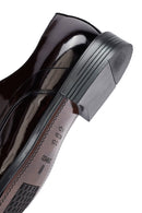 Men's Burgundy Lace-Up Leather Classic Shoes | Derimod Men's Burgundy Lace-Up Leather Classic Shoes | Derimod
