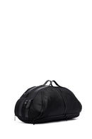 D-Pack Men's Black Long Strap Fabric Travel Bag | Derimod D-Pack Men's Black Long Strap Fabric Travel Bag | Derimod