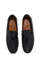 Men's Black Leather Casual Loafer | Derimod Men's Black Leather Casual Loafer | Derimod
