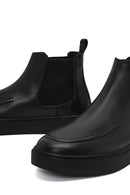 Men's Black Leather Chelsea Boot | Derimod Men's Black Leather Chelsea Boot | Derimod