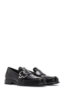 Women's Black Patent Leather Masculine Loafer | Derimod Women's Black Patent Leather Masculine Loafer | Derimod