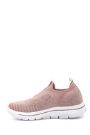 Kadın Pembe Desenli Kumaş Sneaker | Derimod Kadın Pembe Desenli Kumaş Sneaker | Derimod
