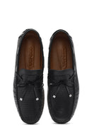 Men's Black Leather Casual Loafer | Derimod Men's Black Leather Casual Loafer | Derimod