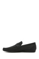 Men's Black Leather Casual Loafer | Derimod Men's Black Leather Casual Loafer | Derimod