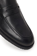 Erkek Siyah Deri Klasik Loafer | Derimod Erkek Siyah Deri Klasik Loafer | Derimod