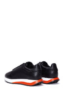 Erkek Siyah Deri Sneaker | Derimod Erkek Siyah Deri Sneaker | Derimod
