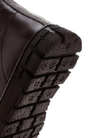Erkek Kahverengi Deri Bilekli Sneaker | Derimod Erkek Kahverengi Deri Bilekli Sneaker | Derimod