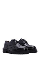 Men's Navy Blue Leather Casual Shoes | Derimod Men's Navy Blue Leather Casual Shoes | Derimod