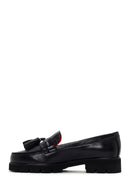 Derimod Gritti Women's Black Leather Masculine Loafer | Derimod Derimod Gritti Women's Black Leather Masculine Loafer | Derimod