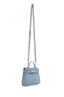 Women's Blue Long Strap Mini Crossbody Bag | Derimod Women's Blue Long Strap Mini Crossbody Bag | Derimod