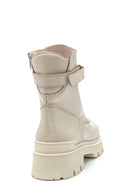 Women's Leather Zippered Boots | Derimod Women's Leather Zippered Boots | Derimod