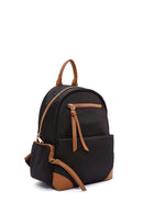 Women's Black Fabric Backpack | Derimod Women's Black Fabric Backpack | Derimod