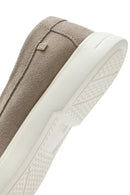 Erkek Bej Süet Deri Casual Loafer | Derimod Erkek Bej Süet Deri Casual Loafer | Derimod